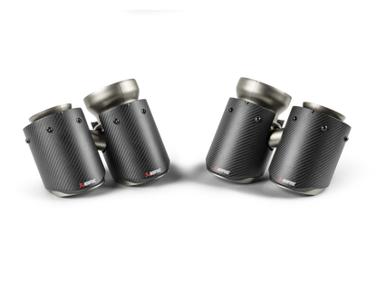 BMW M5 (G90 / G99) | Akrapovic | Tail Pipe Set (Carbon) Round - TMC Motorsport