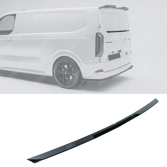 Barn Door Mid Spoiler In Gloss Black For Ford Transit Custom MK2 2023+