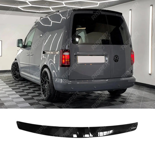 Barn Door Rear Spoiler Gloss Black For Volkswagen Caddy 2005-2020