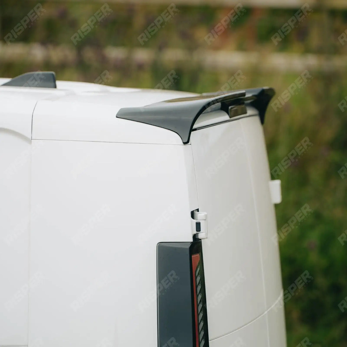 Barn Door Rear Spoiler in Gloss Black For Kia Pv5 Cargo 2025+