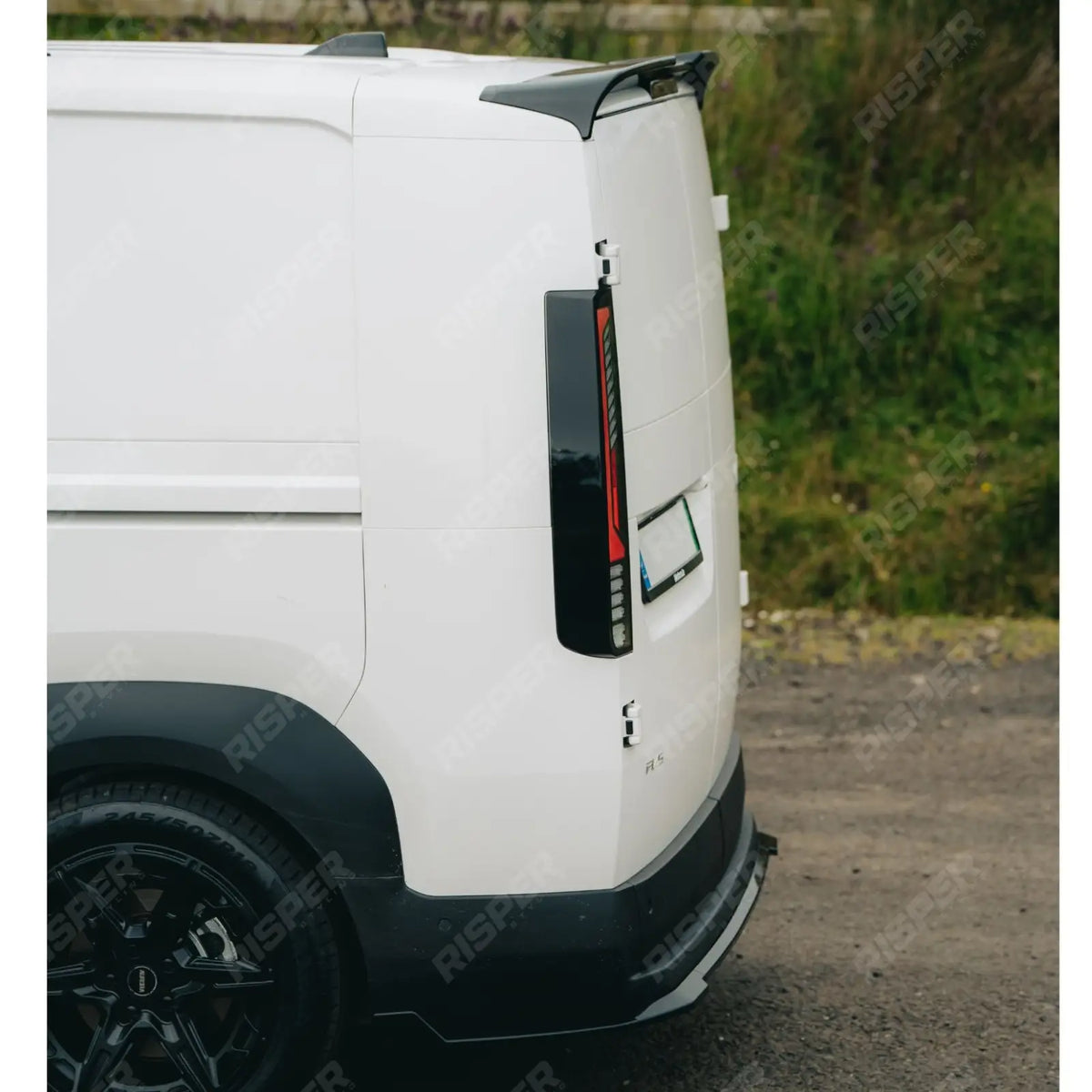 Barn Door Rear Spoiler in Gloss Black For Kia Pv5 Cargo 2025+