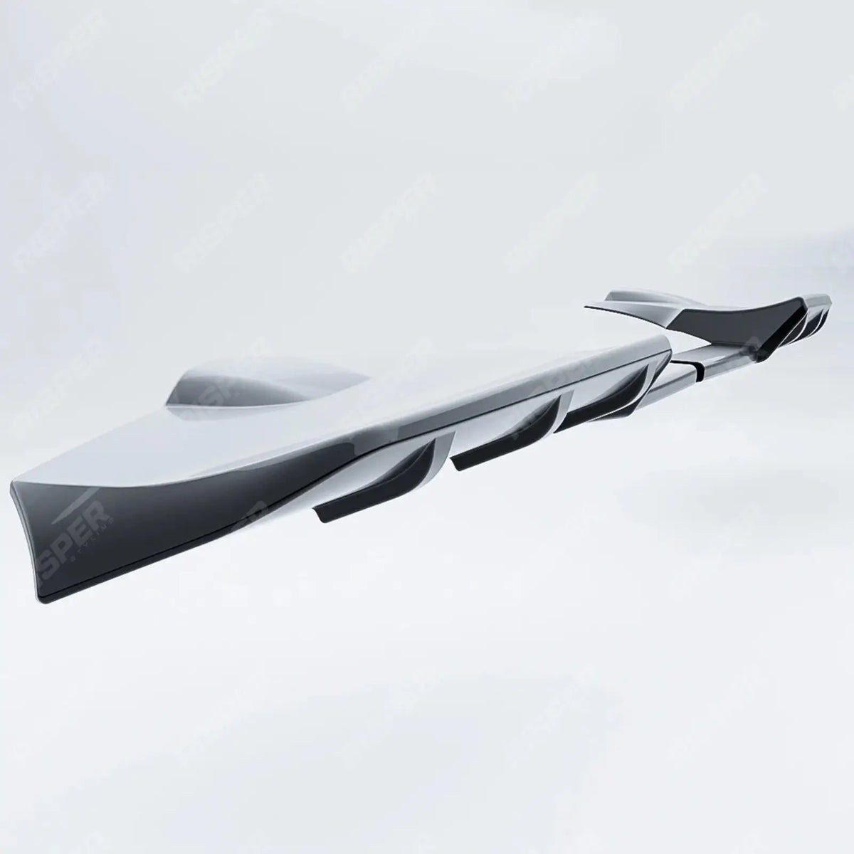 Barn Door V1 Spoiler In Gloss Black For Volkswagen Transporter T7 2025+