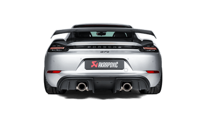 Porsche 718 Cayman GT4 / GTS 4.0 / Boxster GTS 4.0 | Tail Pipe Set (Titanium) - TMC Motorsport