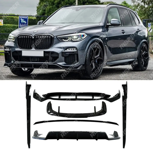 Black Knight Aero Body Kit M Sport In Gloss Black For BMW X5 M Sport 2018-2022