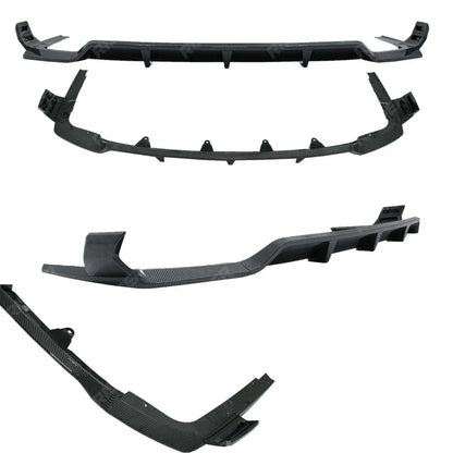 Black Knight Aero Kit Carbon Look For BMW X7 G07 M Sport (2018-2022 pre-LCI)