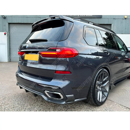 Black Knight Aero Kit Carbon Look For BMW X7 G07 M Sport (2018-2022 pre-LCI)