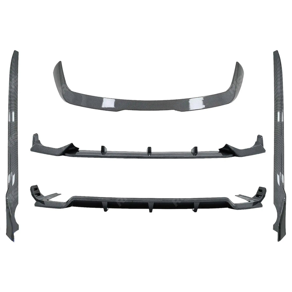 Black Knight Aero Kit Carbon Look For BMW X7 G07 M Sport (2018-2022 pre-LCI)