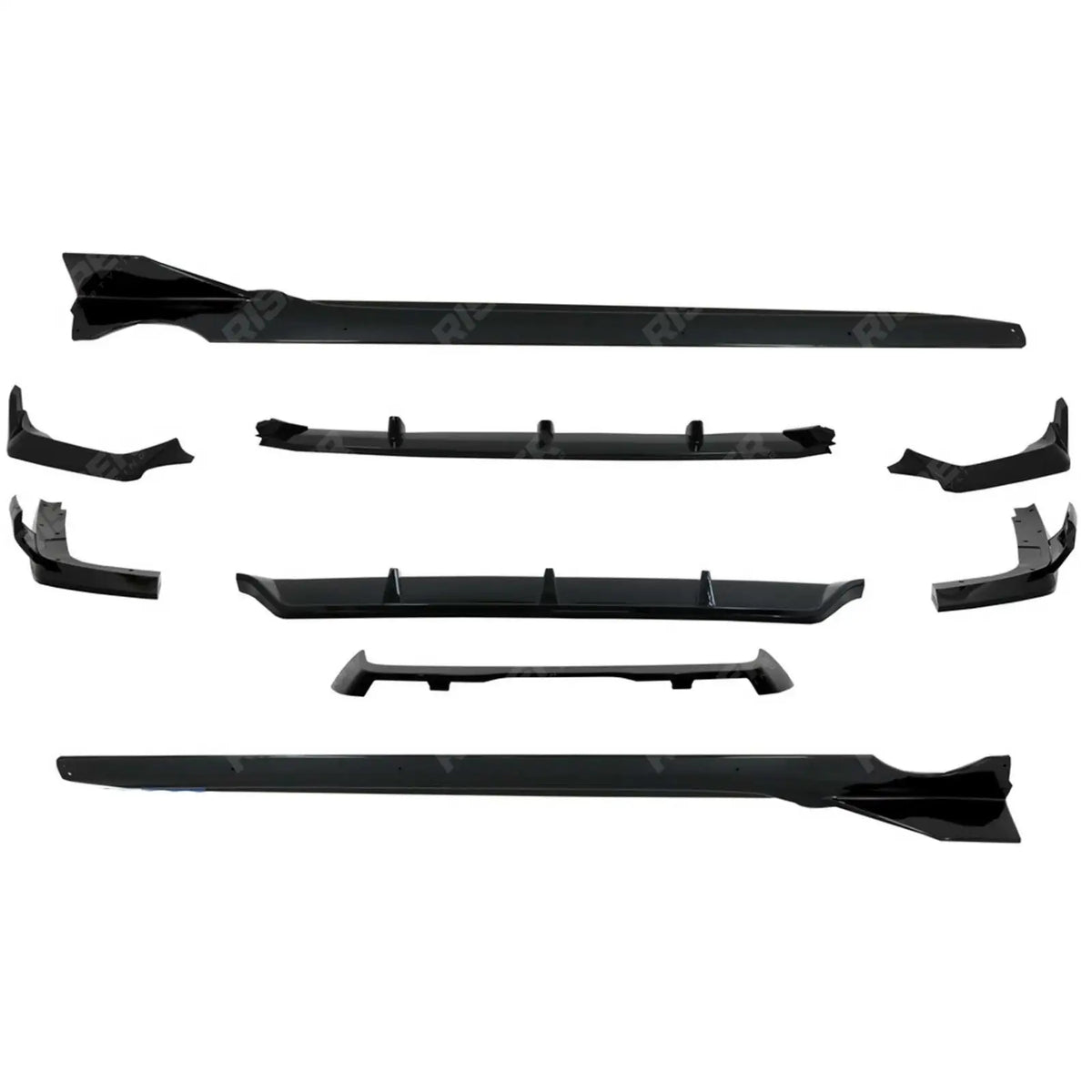 Black Knight Aero Kit in Gloss Black For BMW X7 G07 M Sport (2018-2022 Pre-LCI)