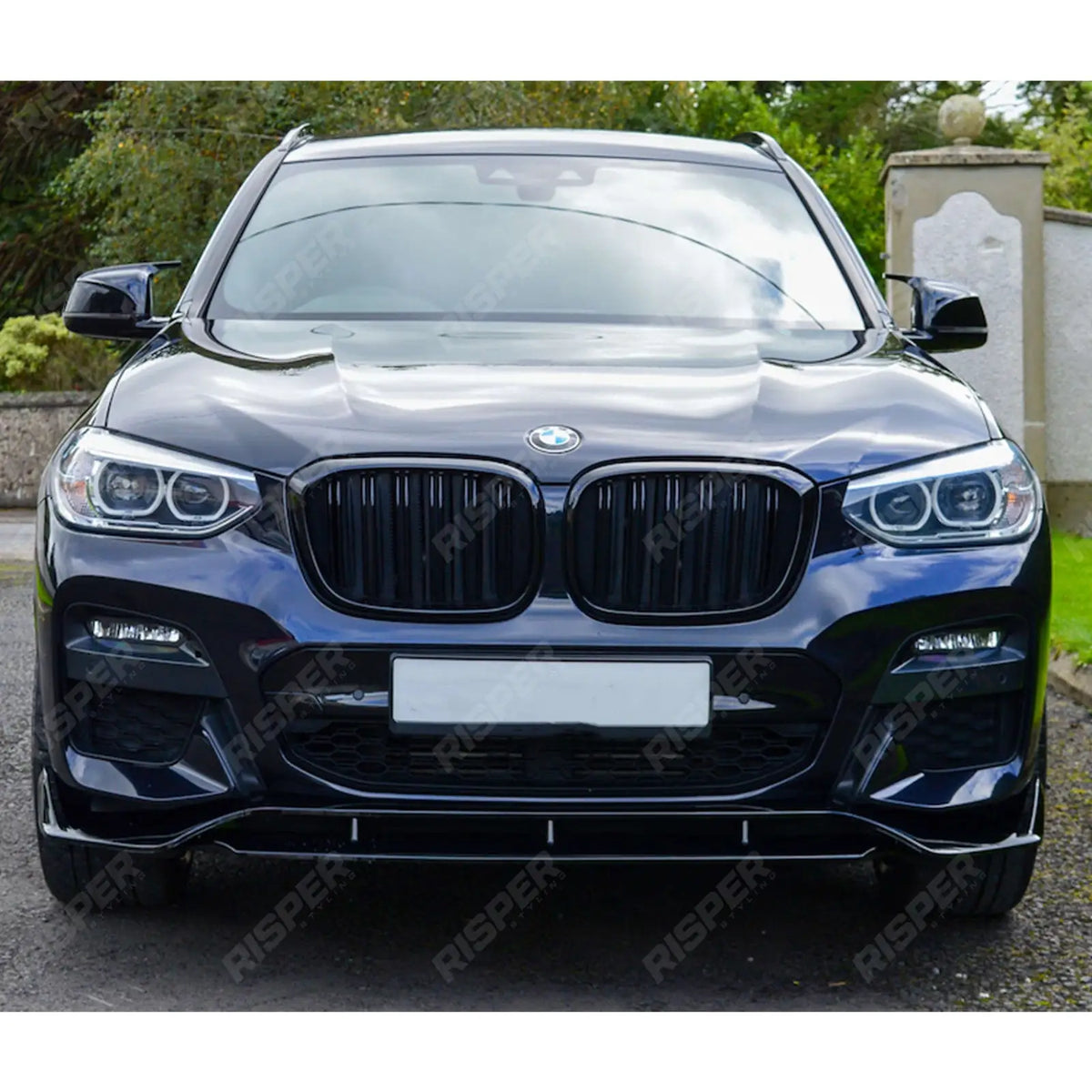 Black Knight Aero Kit With Exhaust Tips In Gloss Black For BMW X3 G01 2018-2021