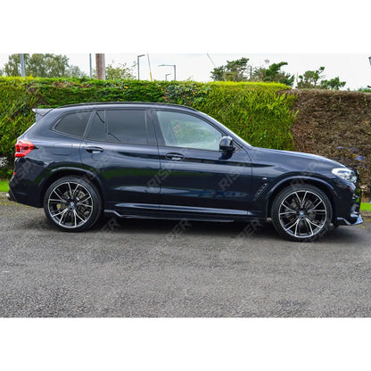 Black Knight Aero Kit With Exhaust Tips In Gloss Black For BMW X3 G01 2018-2021