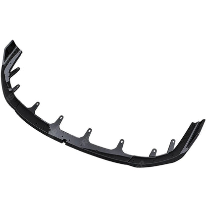 Black Knight Front Splitter in Gloss Black For BMW 1 Series F70 2024 on M-Performance