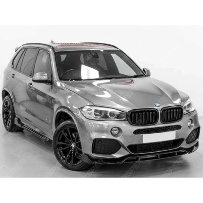 Black Knight Front Splitter In Gloss Black For BMW X5 F15 2013-2018