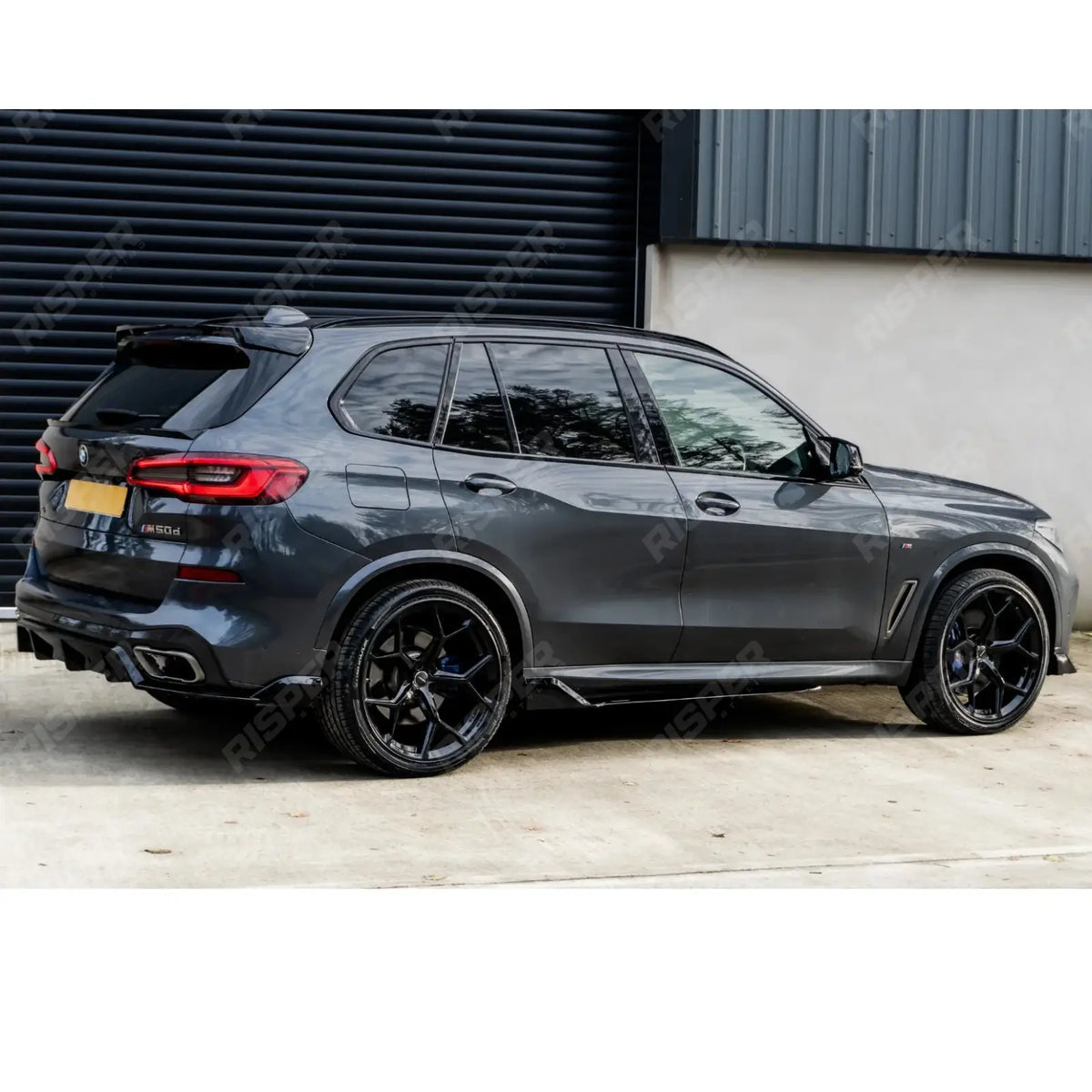 Black Knight Side Skirt Splitters in Gloss Black For BMW X5 G05 M Sport 2018+
