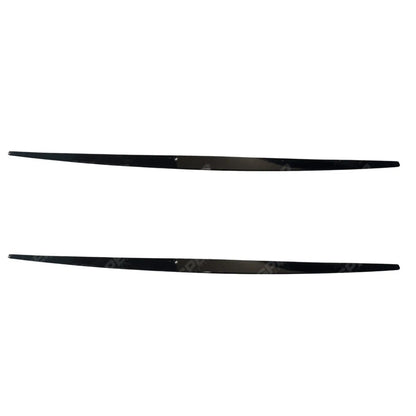 Bmw 1 Series F20 M Sport 2011-2019 Side Skirt Splitters In Gloss Black