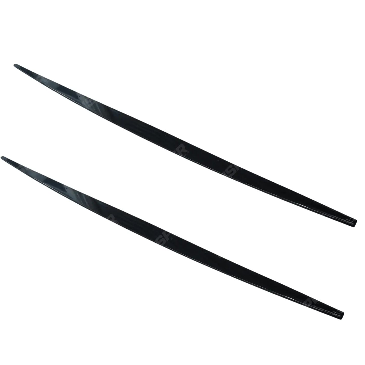 Bmw 1 Series F20 M Sport 2011-2019 Side Skirt Splitters In Gloss Black