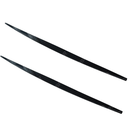Bmw 1 Series F20 M Sport 2011-2019 Side Skirt Splitters In Gloss Black