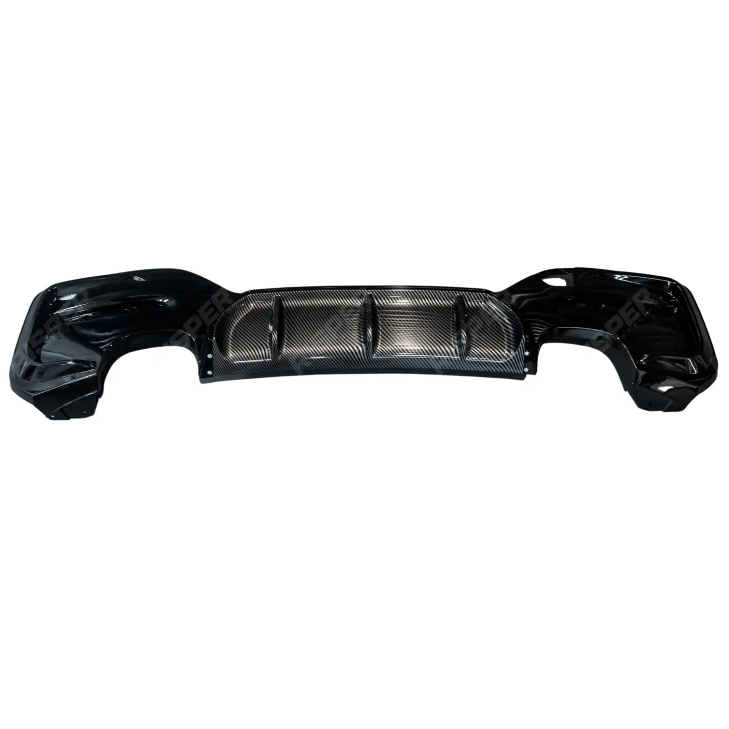 BMW 1 Series F20 M Sport LCI 2015-2019 Rear Diffuser 00___00 In Carbon Look