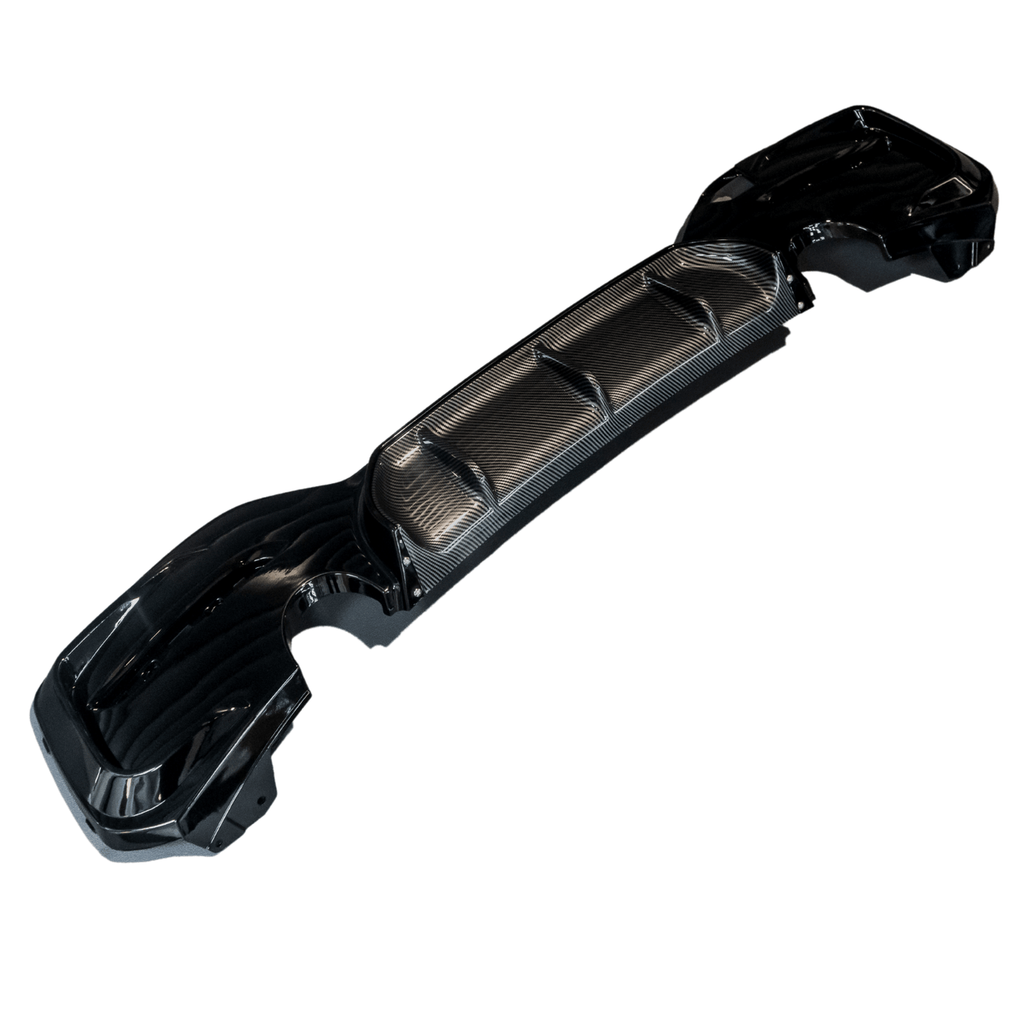 BMW 1 Series F20 M Sport LCI 2015-2019 Rear Diffuser Carbon Look 0___0 - TMC Motorsport