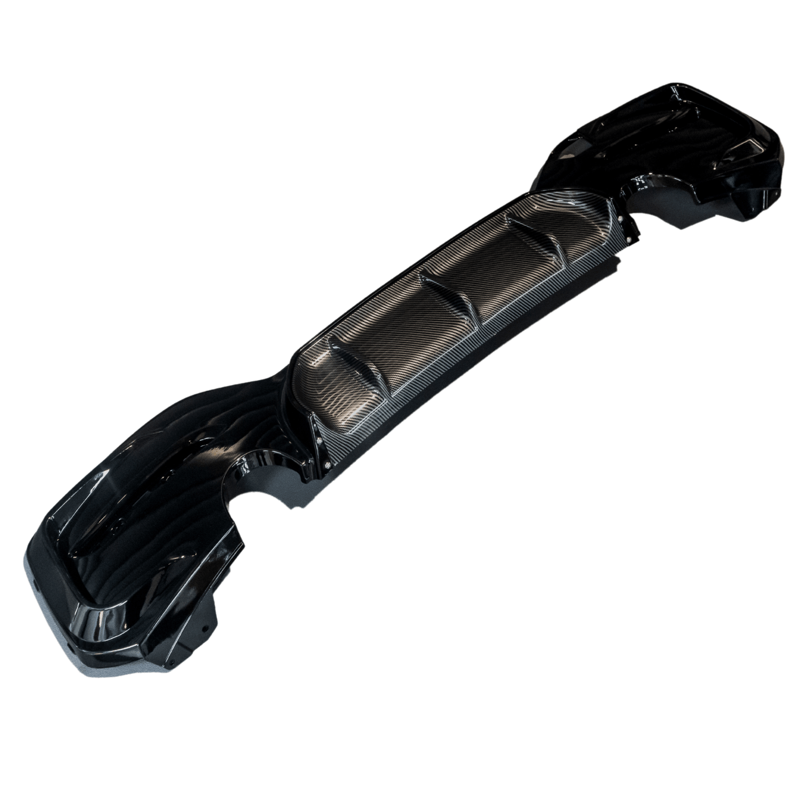 BMW 1 Series F20 M Sport LCI 2015-2019 Rear Diffuser Carbon Look 0___0 - TMC Motorsport