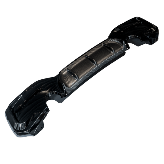 BMW 1 Series F20 M Sport LCI 2015-2019 Rear Diffuser Carbon Look 0___0 - TMC Motorsport