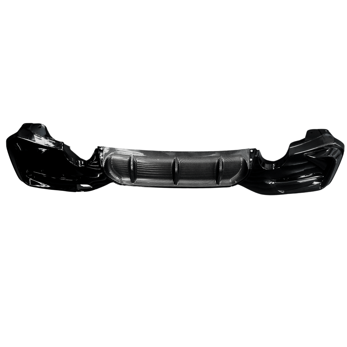 BMW 1 Series F20 M Sport LCI 2015-2019 Rear Diffuser Carbon Look 0___0 - TMC Motorsport