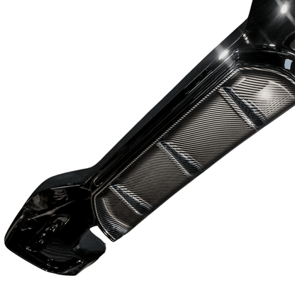 Bmw 1 Series F20 M Sport Lci 2015-2019 Rear Diffuser In Carbon Look 00____ - TMC Motorsport