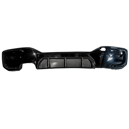 Bmw 1 Series F20 M Sport Lci 2015-2019 Rear Diffuser In Carbon Look 00____ - TMC Motorsport