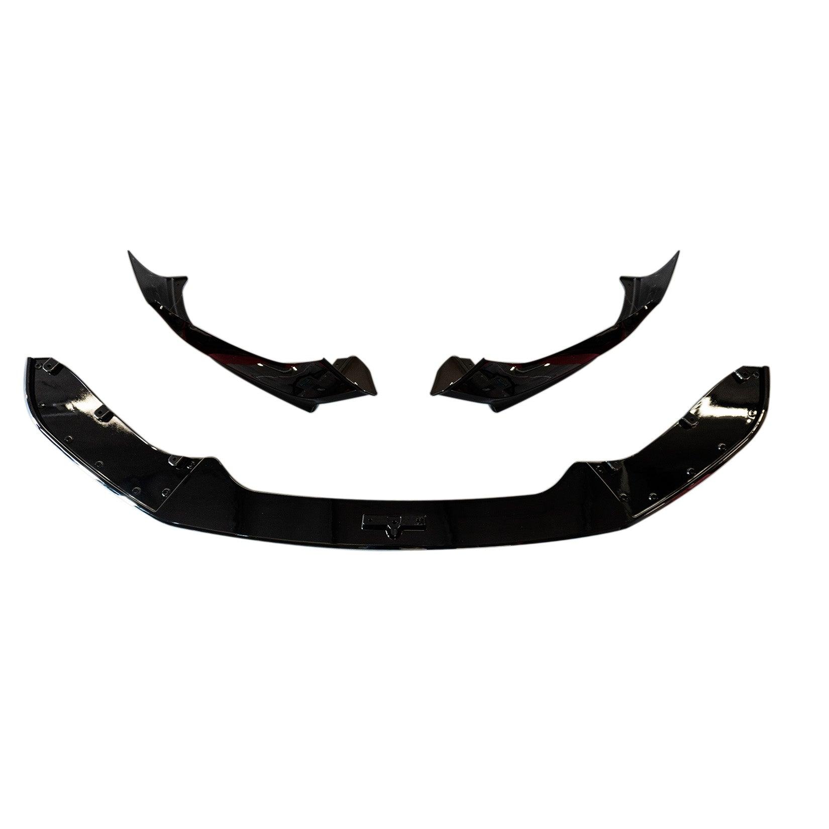 BMW 1 Series F20 M Sport LCI Facelift 2015-2019 Gloss Black Front Splitter Lip - TMC Motorsport