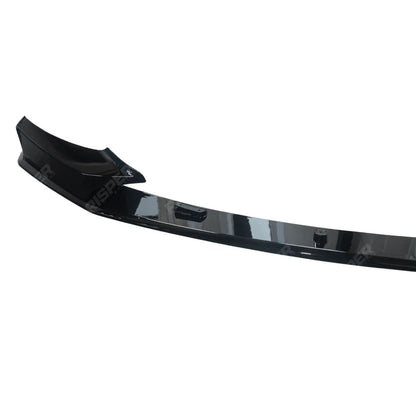 Bmw 1 Series F20 M Sport Pre Lci 2012-2015 Front Splitter In Gloss Black