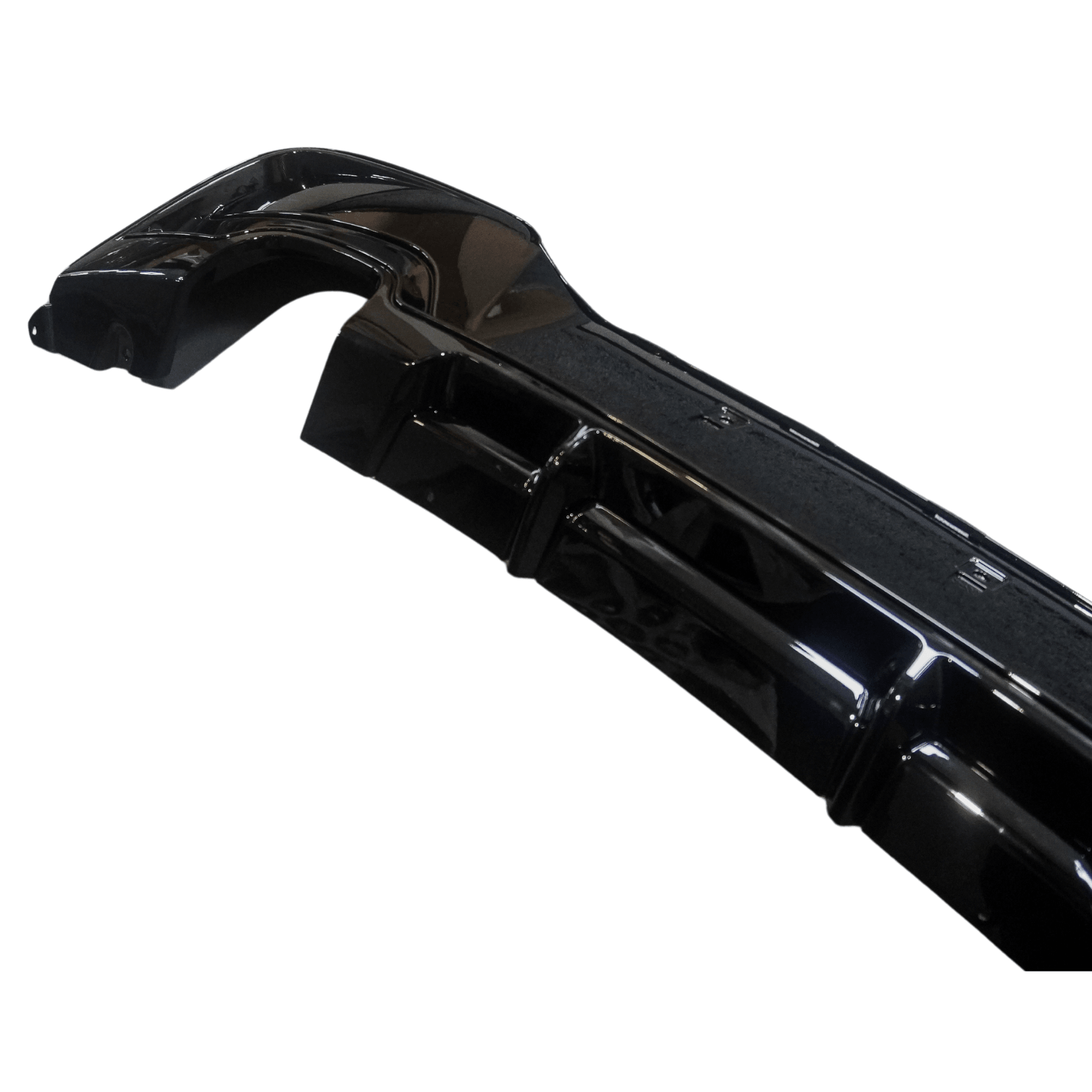 Bmw 1 Series F20 M Sport Pre Lci 2012-2015 Rear Diffuser 00__ In Gloss Black - TMC Motorsport