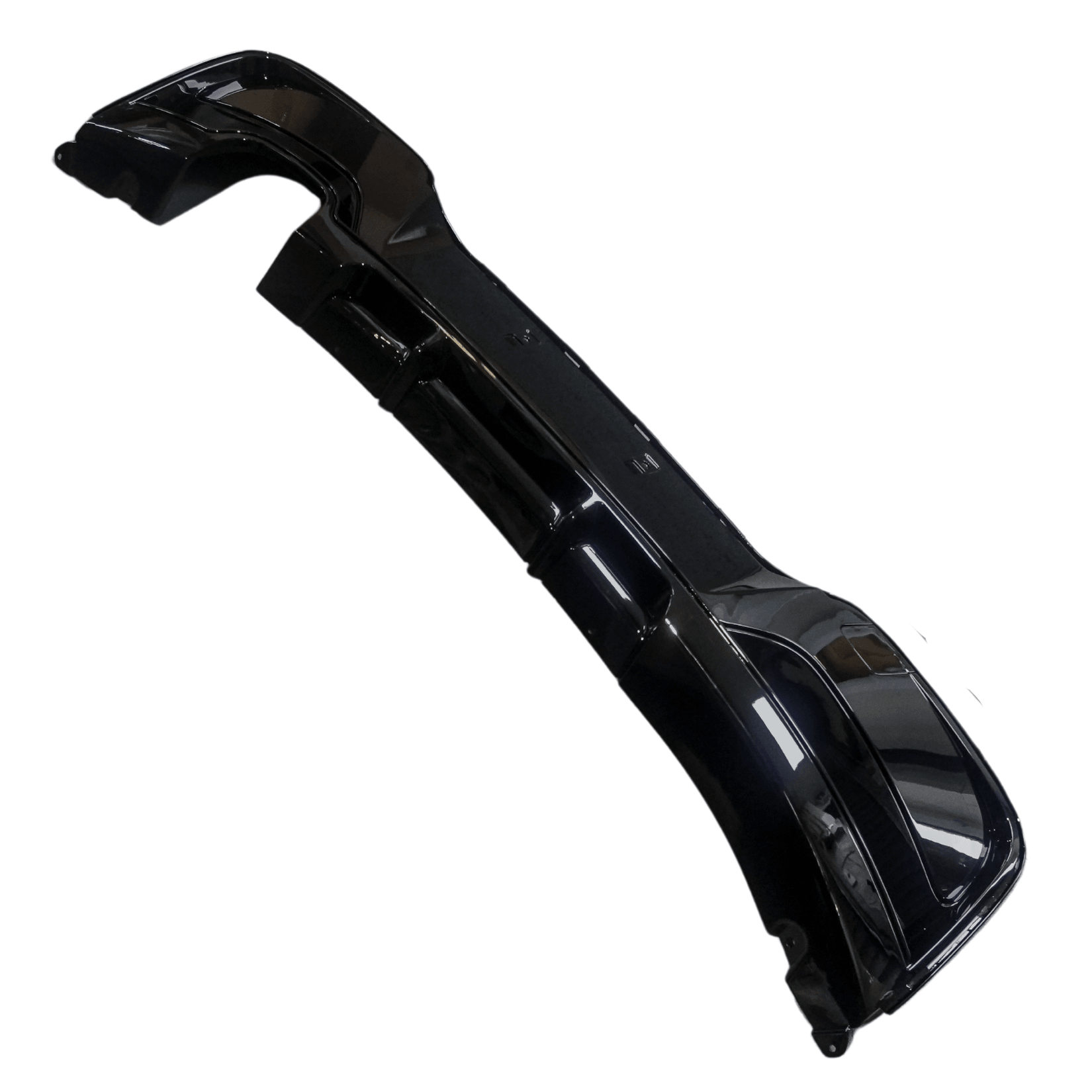 Bmw 1 Series F20 M Sport Pre Lci 2012-2015 Rear Diffuser 00__ In Gloss Black - TMC Motorsport