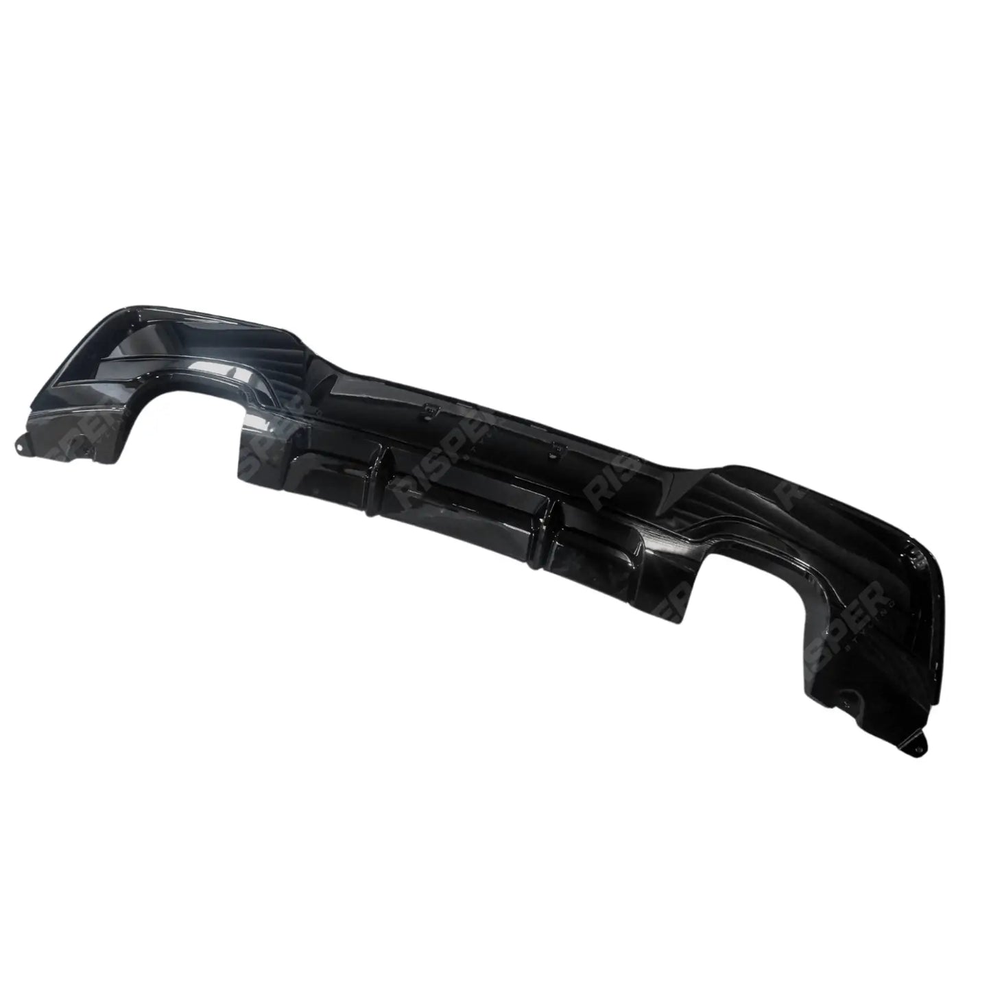 Bmw 1 Series F20 M Sport Pre Lci 2012-2015 Rear Diffuser 00__00 In Gloss Black