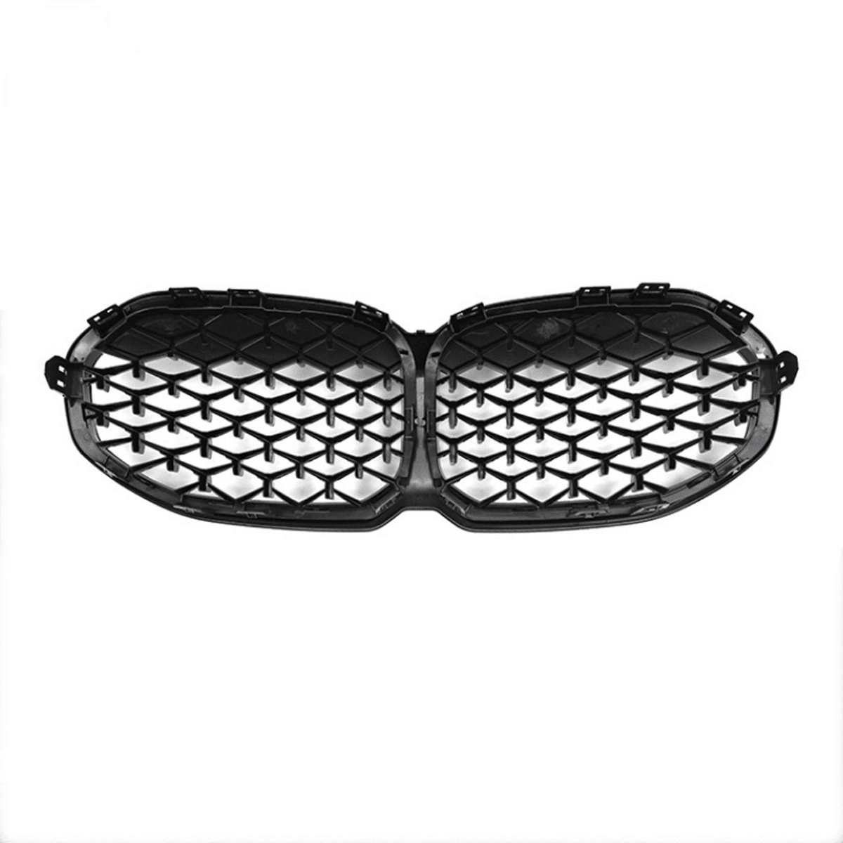 BMW 1 Series F40 2018 - 2024 Gloss Black Diamond Style Front Grill - TMC Motorsport