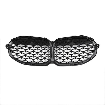 BMW 1 Series F40 2018 - 2024 Gloss Black Diamond Style Front Grill