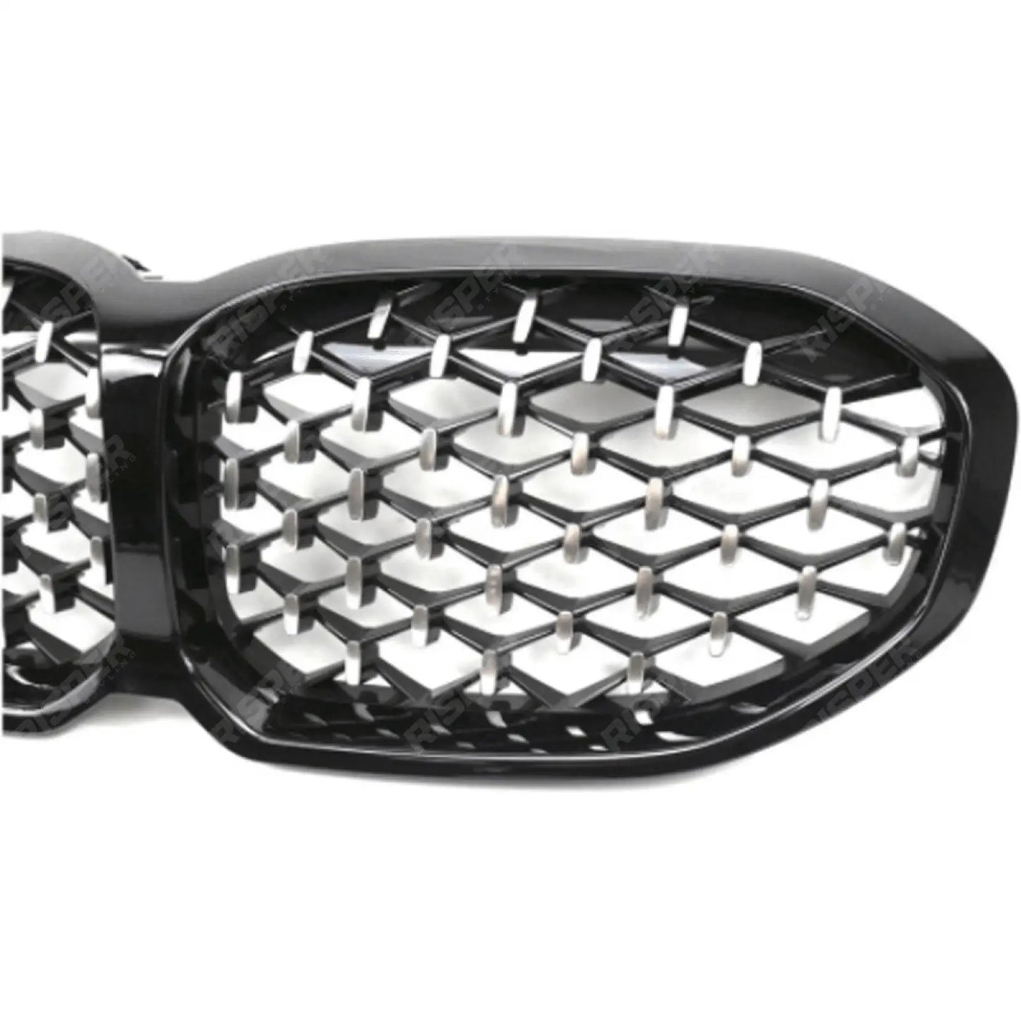 BMW 1 Series F40 2018 - 2024 Gloss Black Diamond Style Front Grill