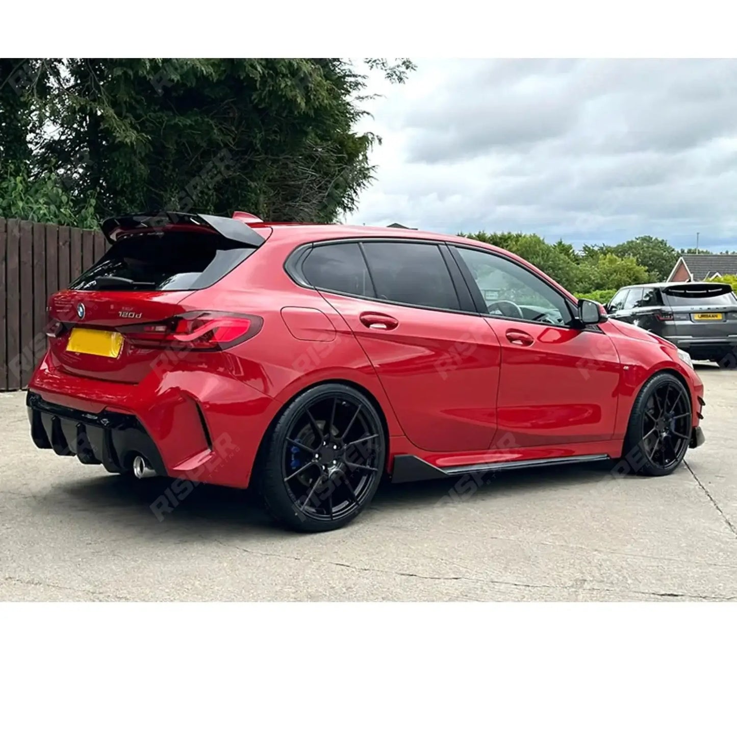 BMW 1 Series F40 M Sport 2018-2024 Gloss Black Rear Roof Spoiler