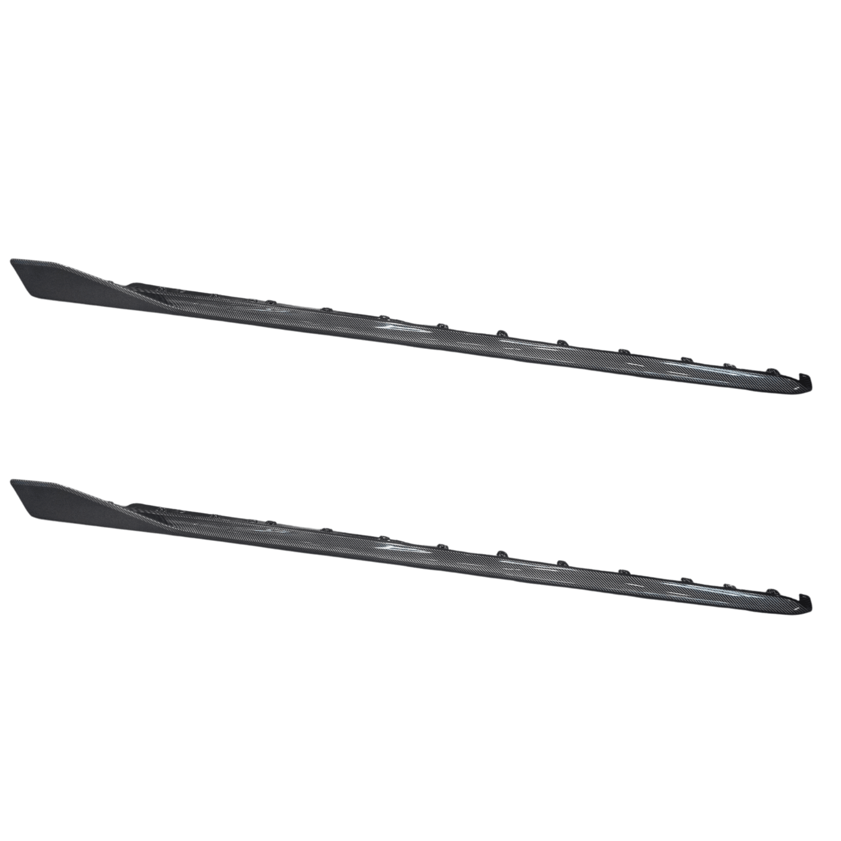 Bmw 1 Series F40 M Sport 2018 - 2024 M135i Side Skirt Splitters In Carbon Look - TMC Motorsport