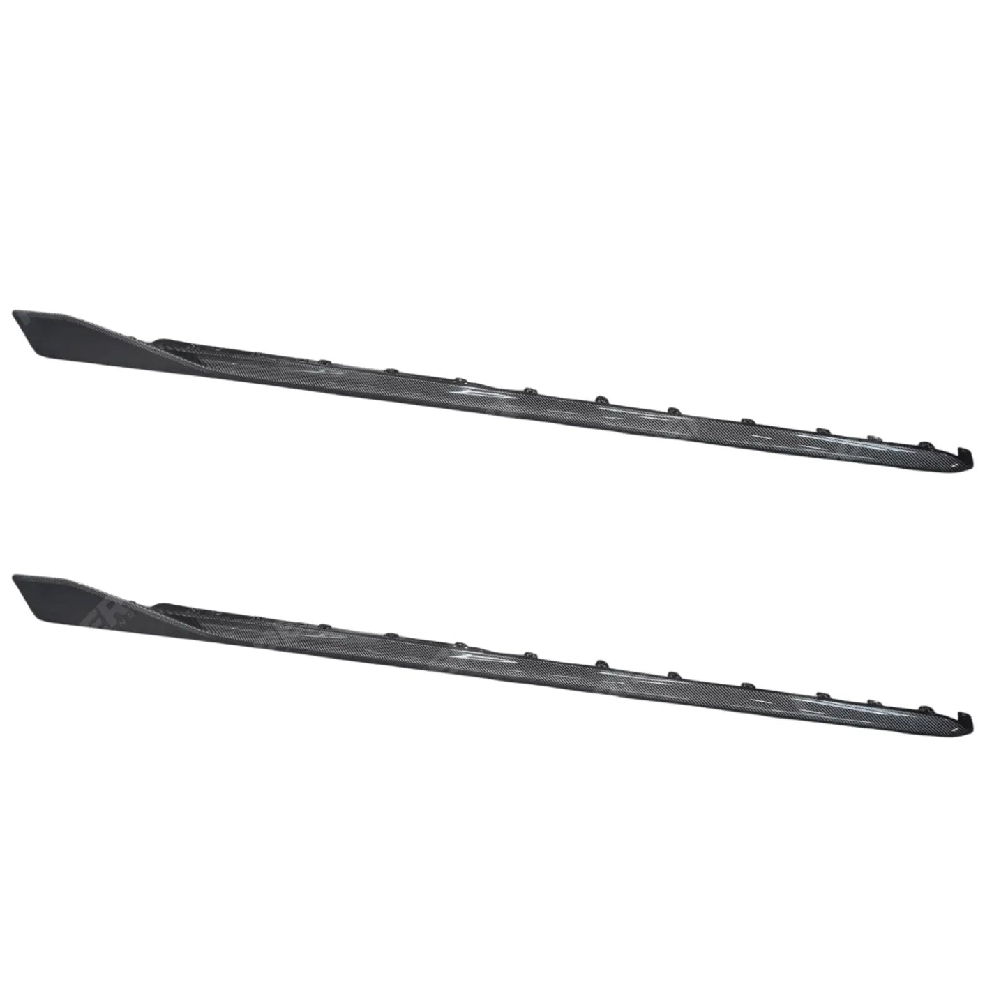 Bmw 1 Series F40 M Sport 2018 - 2024 M135i Side Skirt Splitters In Carbon Look