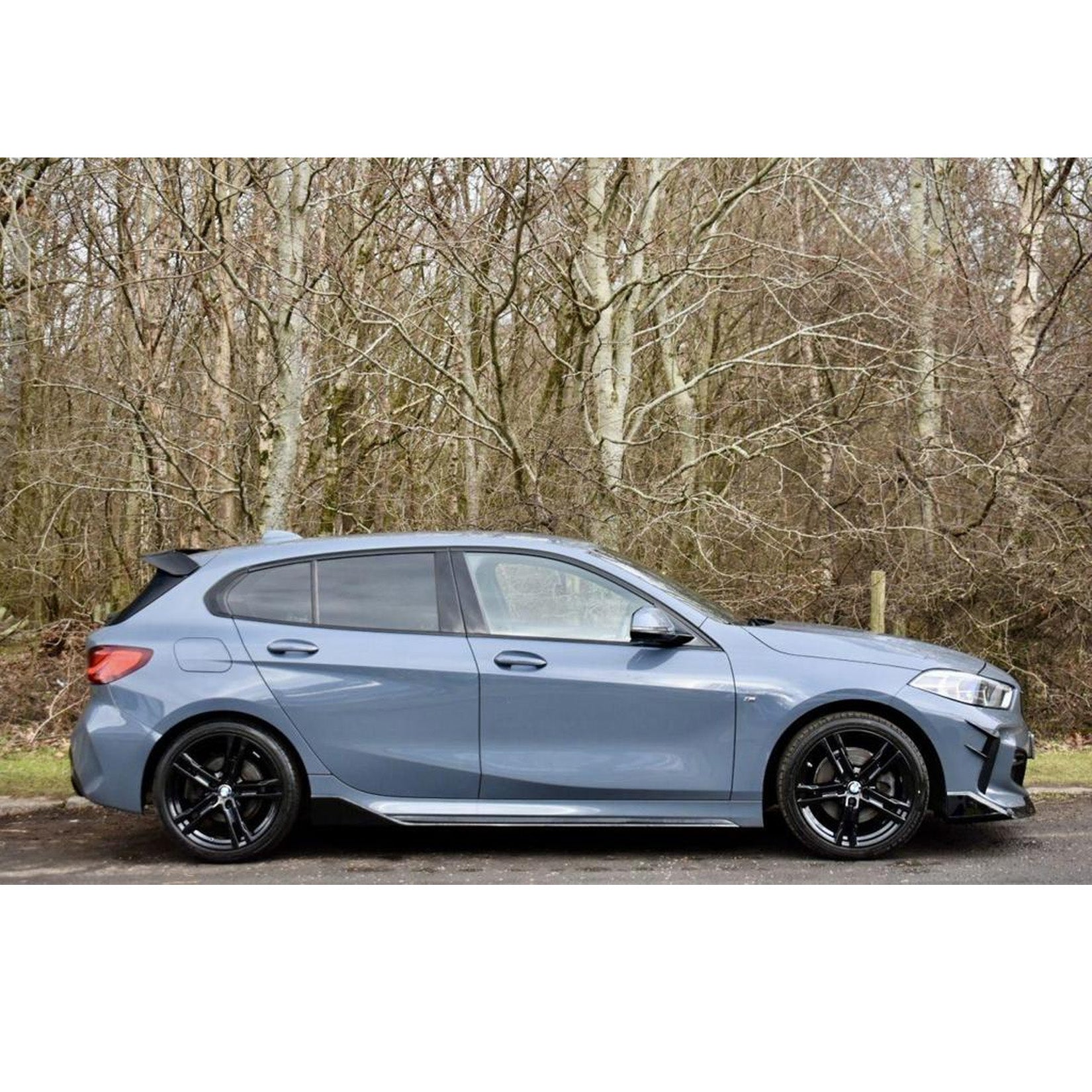 BMW 1 Series M Sport F40 2018 - 2024 Gloss Black Side Skirt Splitters - TMC Motorsport