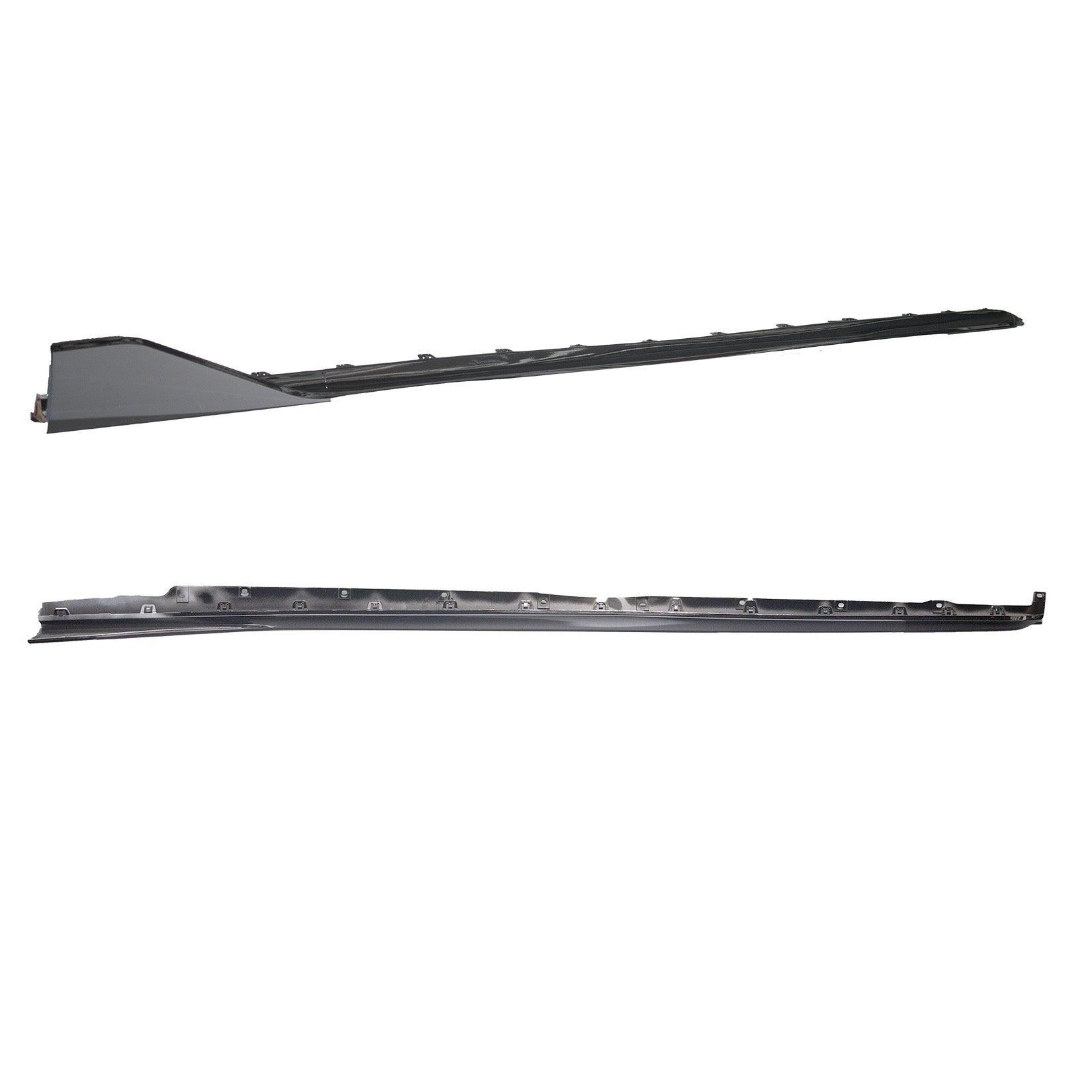 BMW 1 Series M Sport F40 2018 - 2024 Gloss Black Side Skirt Splitters - TMC Motorsport