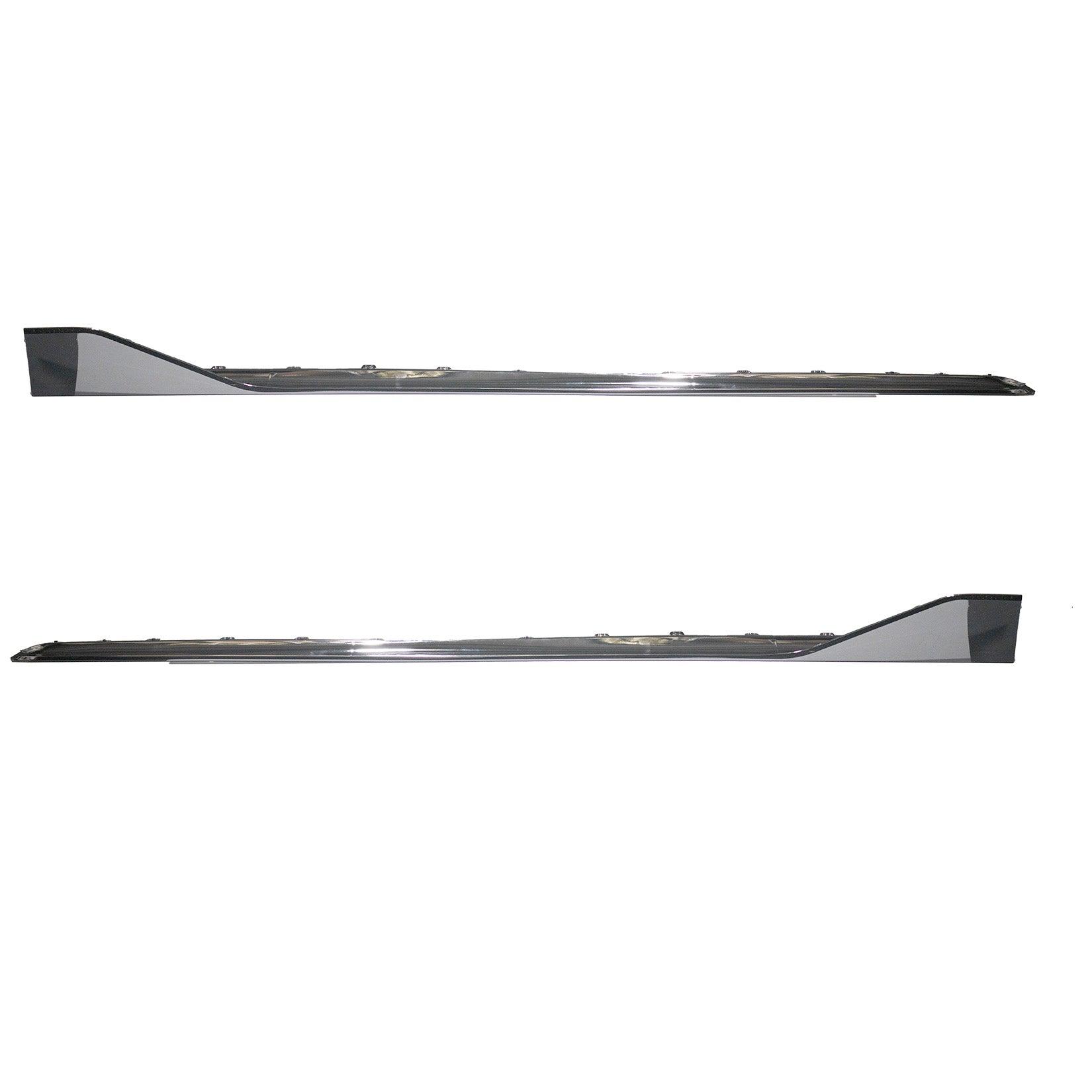 BMW 1 Series M Sport F40 2018 - 2024 Gloss Black Side Skirt Splitters - TMC Motorsport