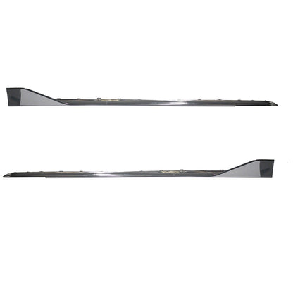 BMW 1 Series M Sport F40 2018 - 2024 Gloss Black Side Skirt Splitters - TMC Motorsport