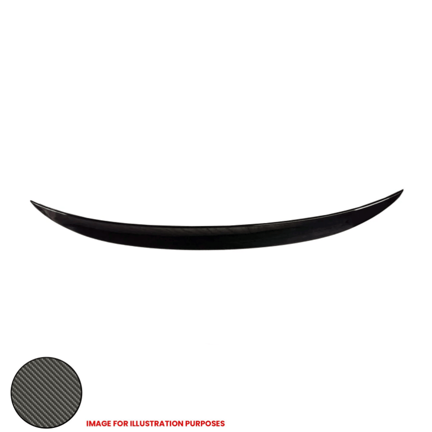 BMW 2 Series 2014-2020 F22 F23 M Performance Rear Boot Spoiler In Carbon Look - TMC Motorsport