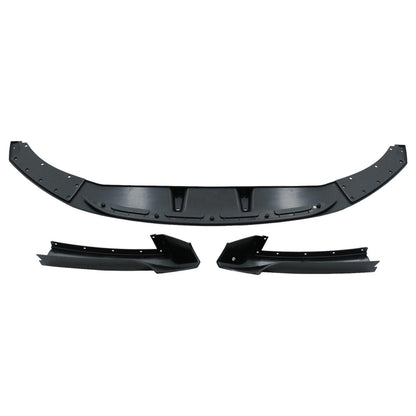 BMW 2 Series F22 F23 M Sport Front Splitter 2013-2021 Gloss Black - TMC Motorsport