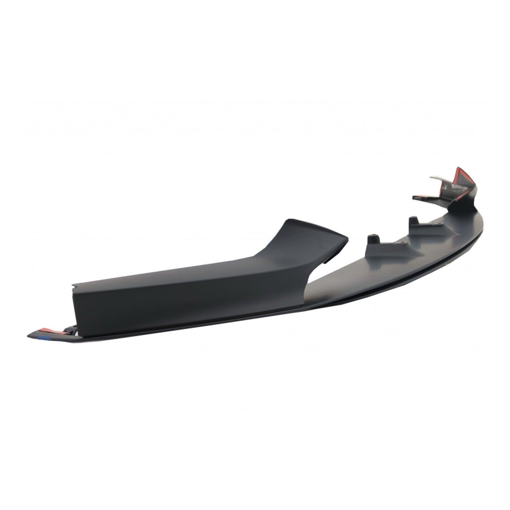 BMW 2 Series F22 F23 M Sport Front Splitter 2013-2021 Matte Black - TMC Motorsport