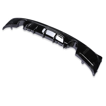 BMW 2 Series F22 M Sport 2013-2018 Gloss Black Rear Diffuser - Dual Single Exit