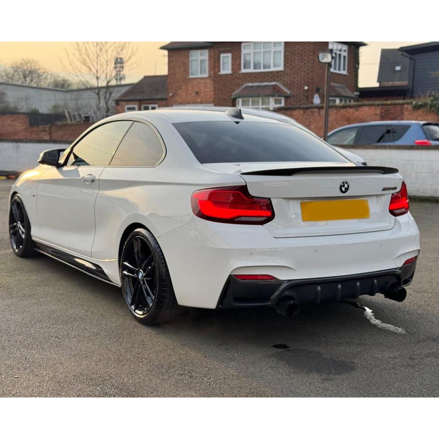 Bmw 2 Series F22 M Sport 2014-2021 Rear Diffuser In Carbon Look 0__0 - TMC Motorsport