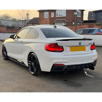 Bmw 2 Series F22 M Sport 2014-2021 Rear Diffuser In Carbon Look 0__0 - TMC Motorsport