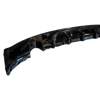 Bmw 2 Series F22 M Sport 2014-2021 Rear Diffuser In Gloss Black 0___