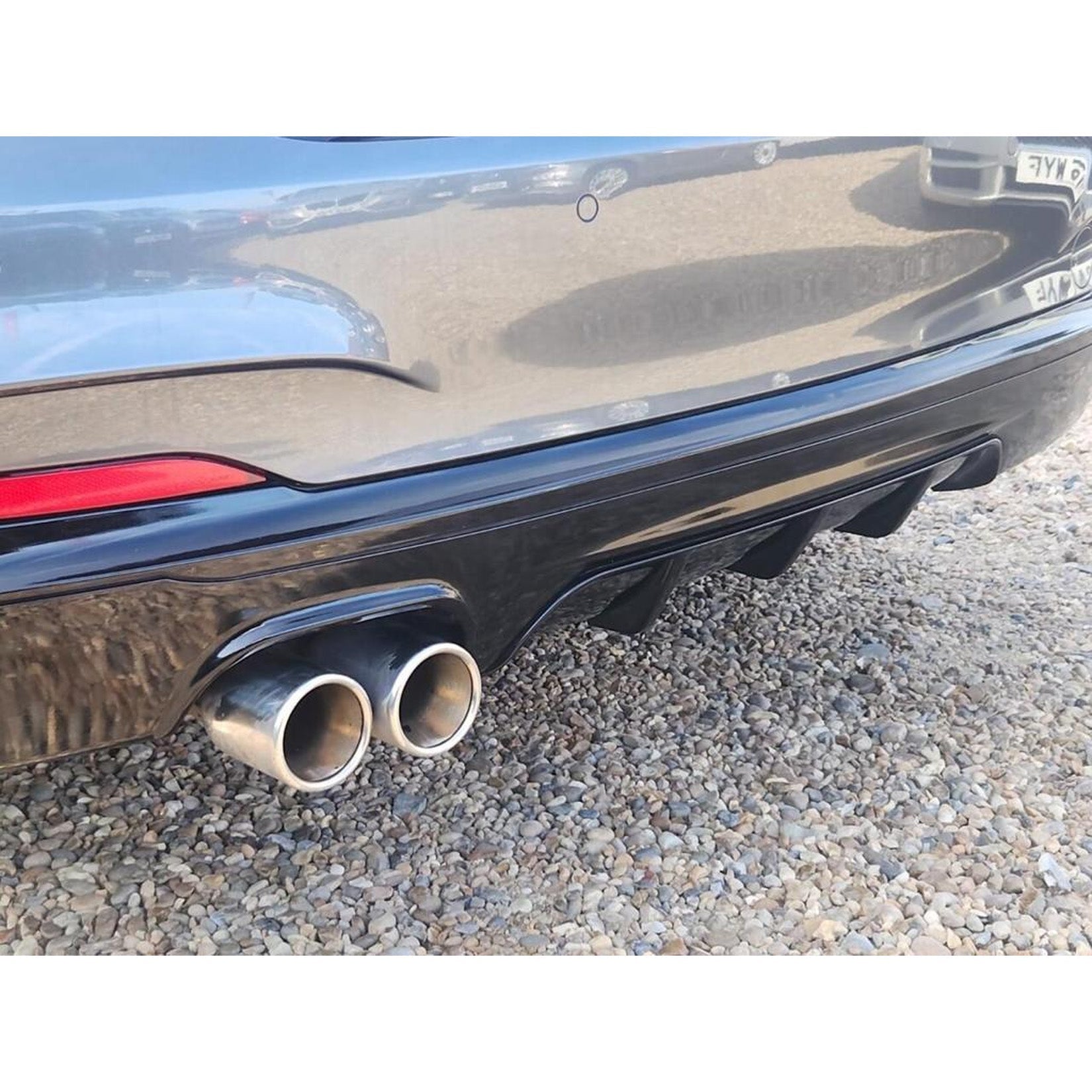 Bmw 2 Series F22 M Sport 2014-2021 Rear Diffuser In Gloss Black 00___ - TMC Motorsport